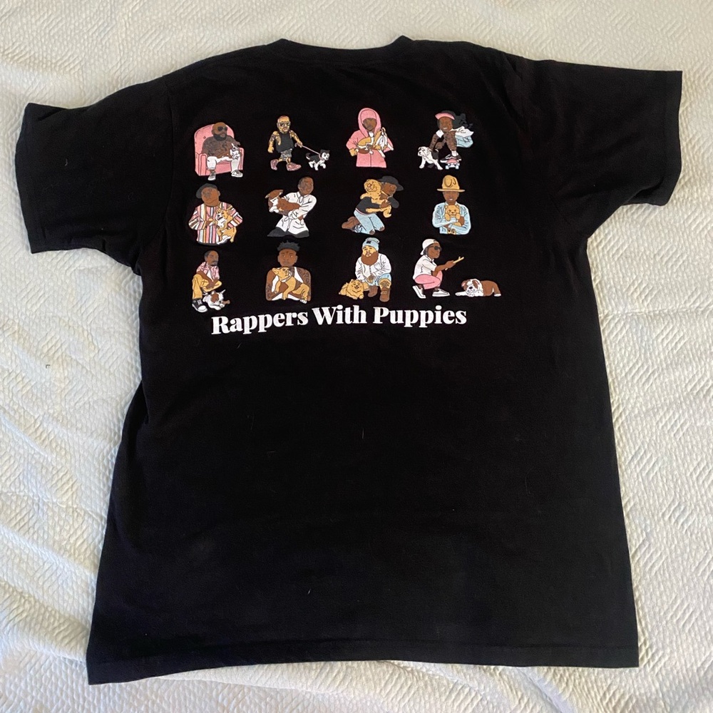 Rappers With Puppies Graphic Tee